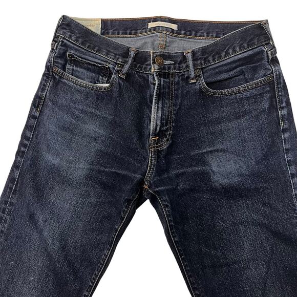 Abercrombie & Fitch | Men’s 32 x 36 Slim Straight Jeans, Dark Wash | Y2K 2000’s - Picture 11 of 16
